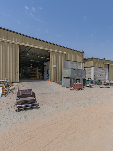 Logistics Warehouse Exterior