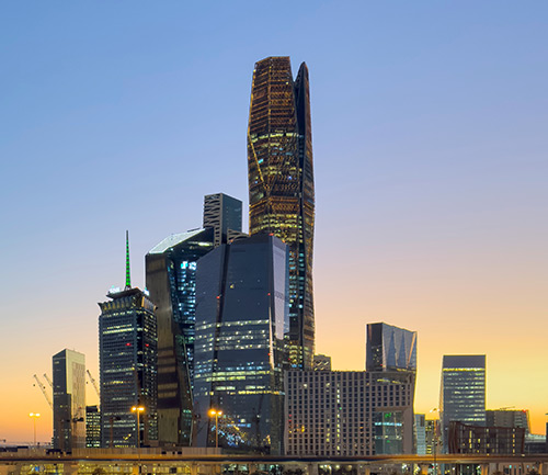 Modern tower